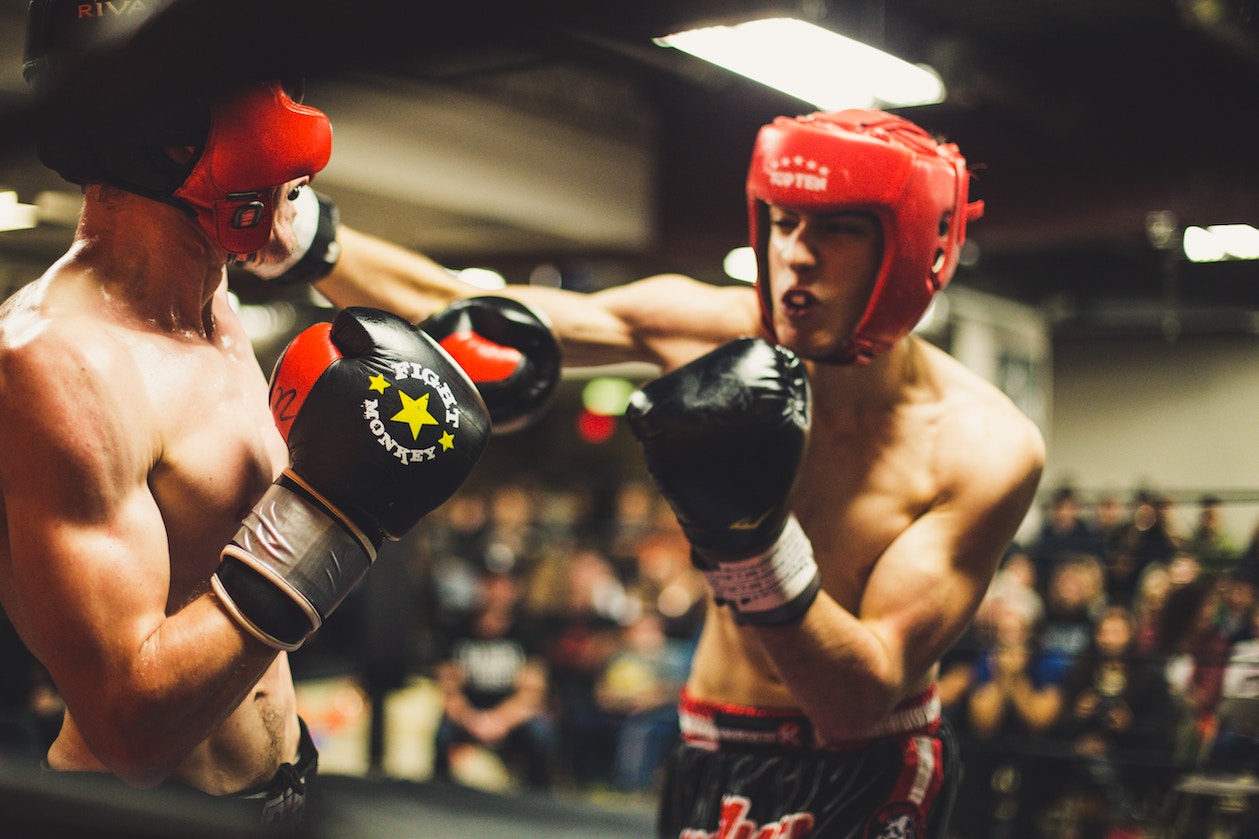 Writer In Malaysia: Two men boxing