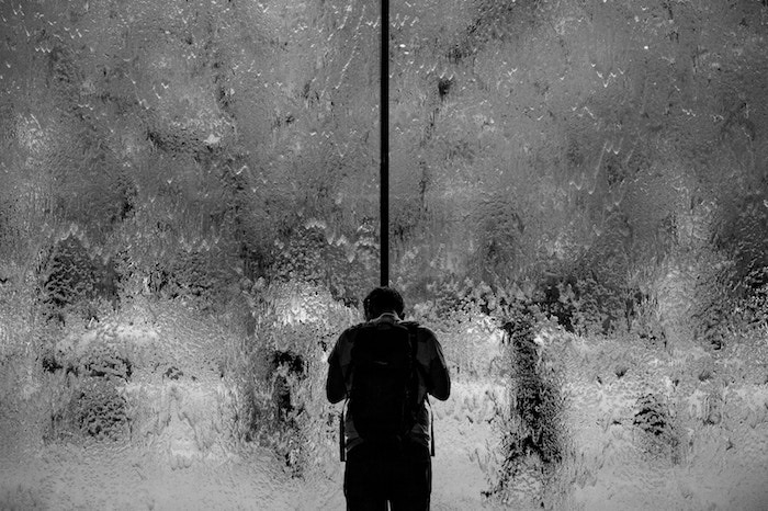 Writer In Malaysia: Man behind watery glass wall