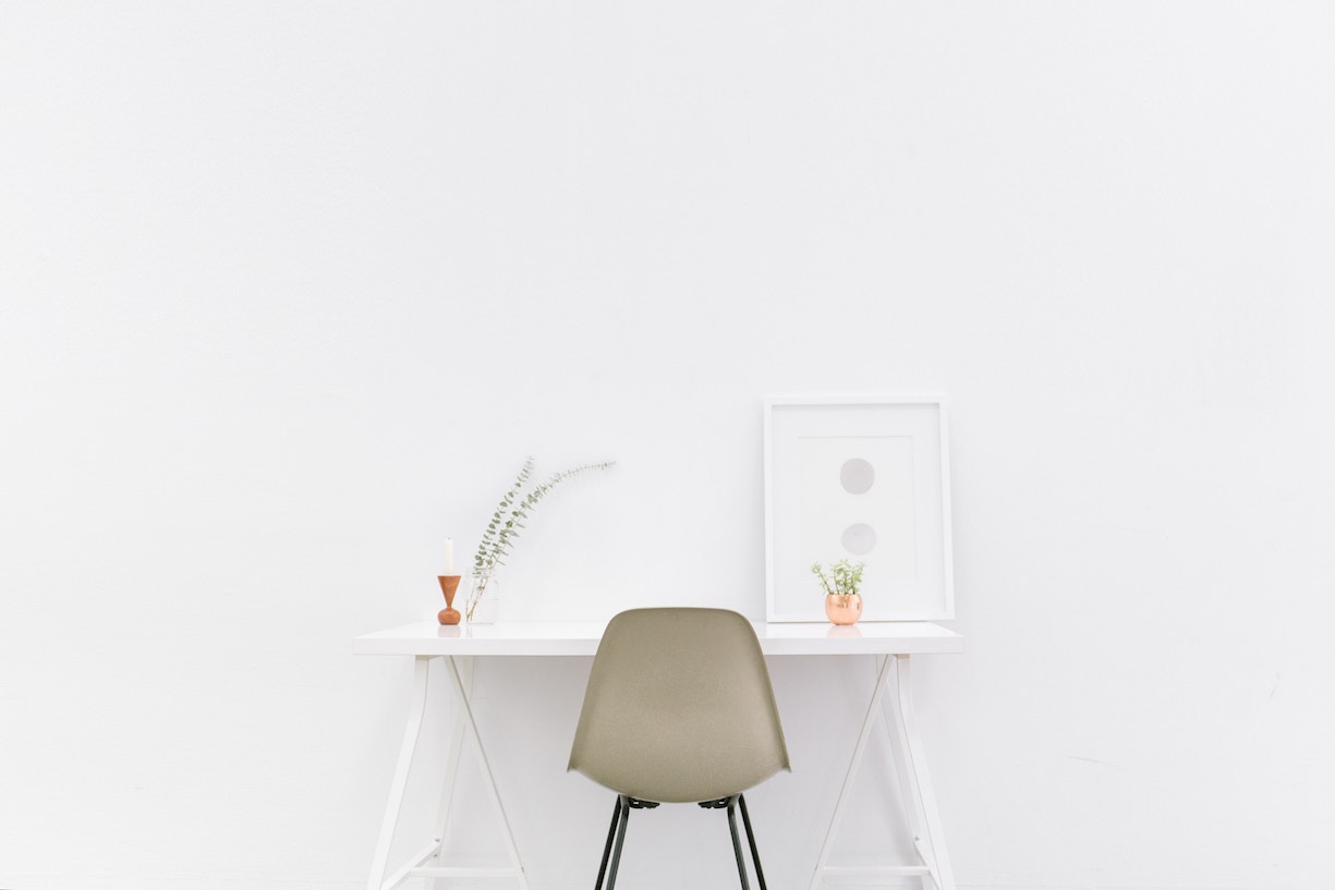 Writer In Malaysia: Chair and white table
