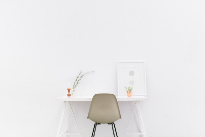 Writer In Malaysia: Chair and white table