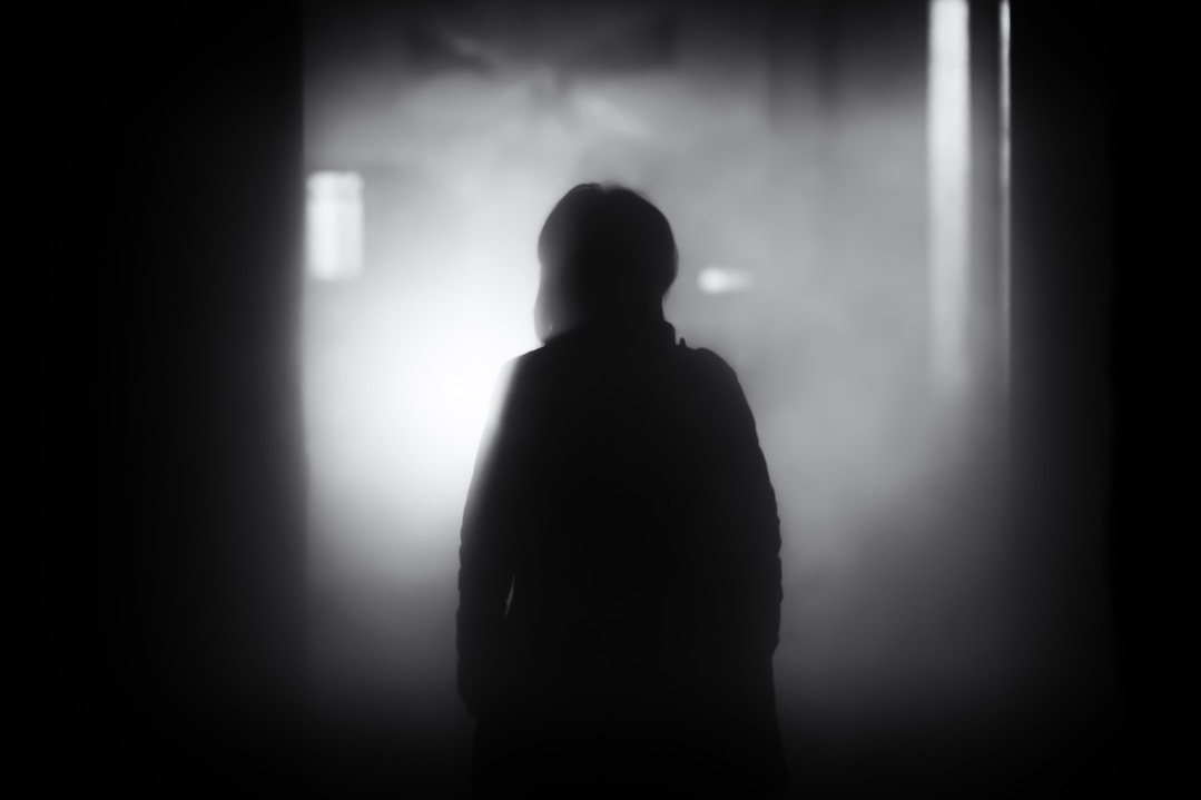 Final Tinder Date - Silhouette of woman