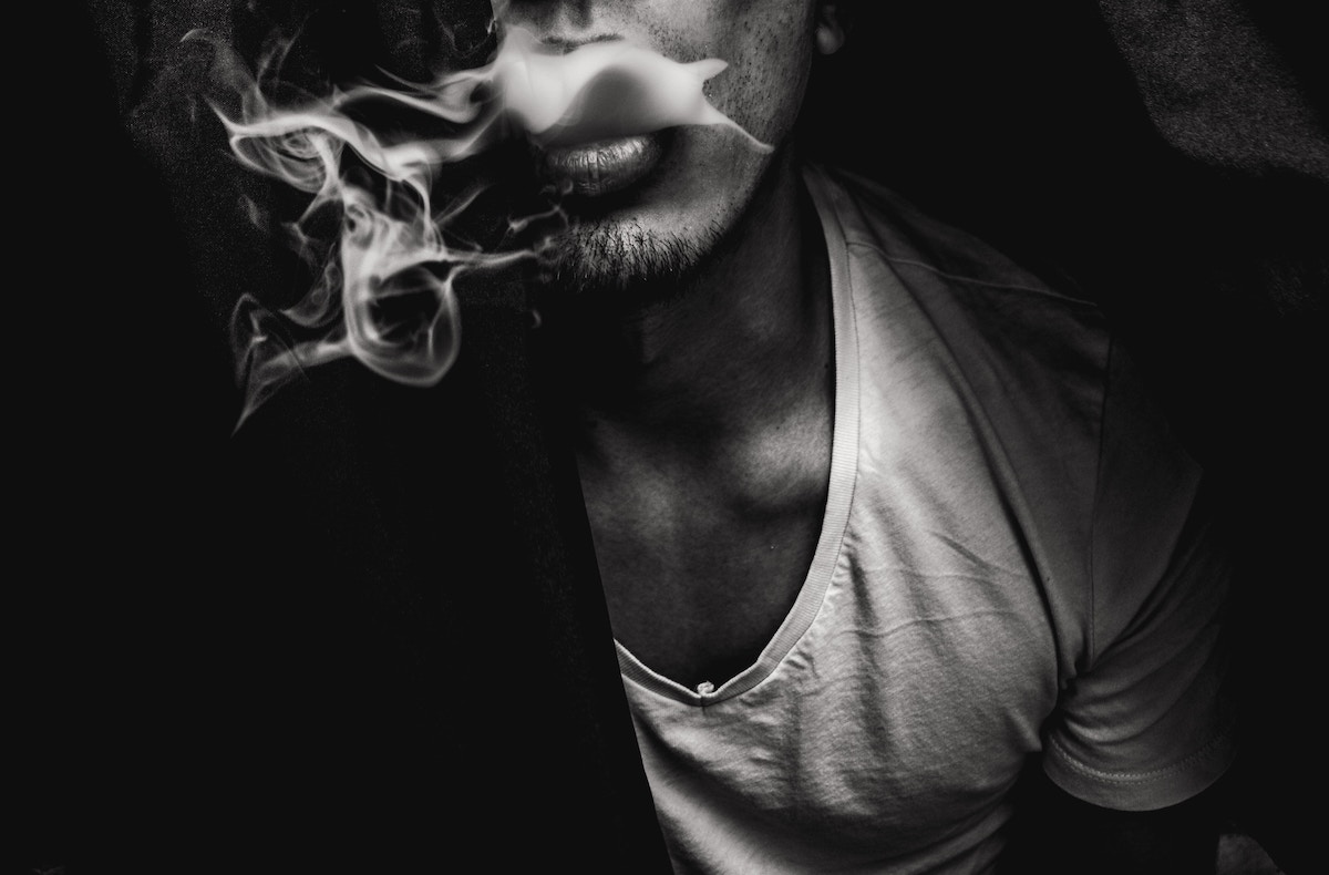 Man smoking