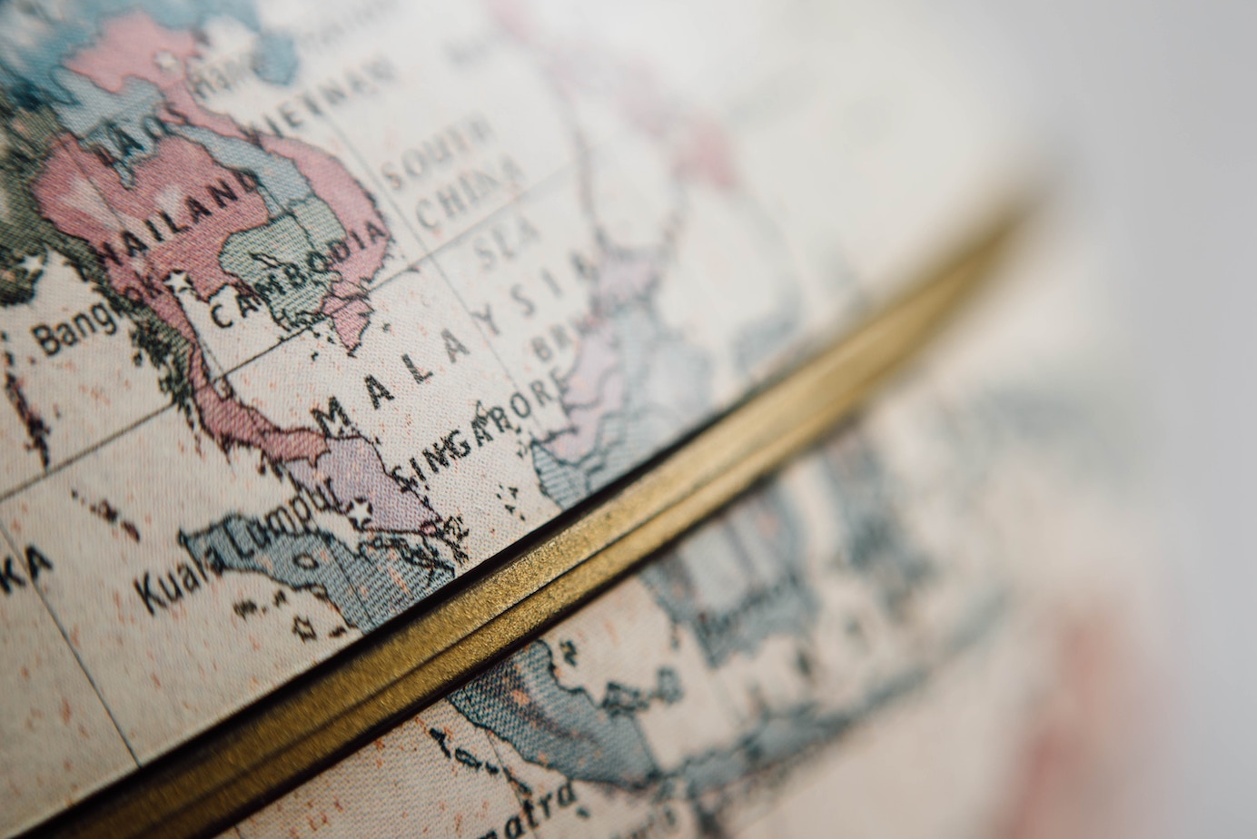 Photo of a globe